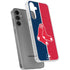 MLB Boston Red Sox Split Galaxy S24 Plus Clear Case